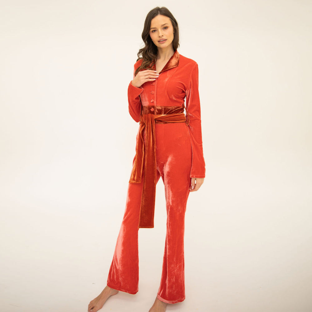 Lily Jumpsuit - Blush / Petal