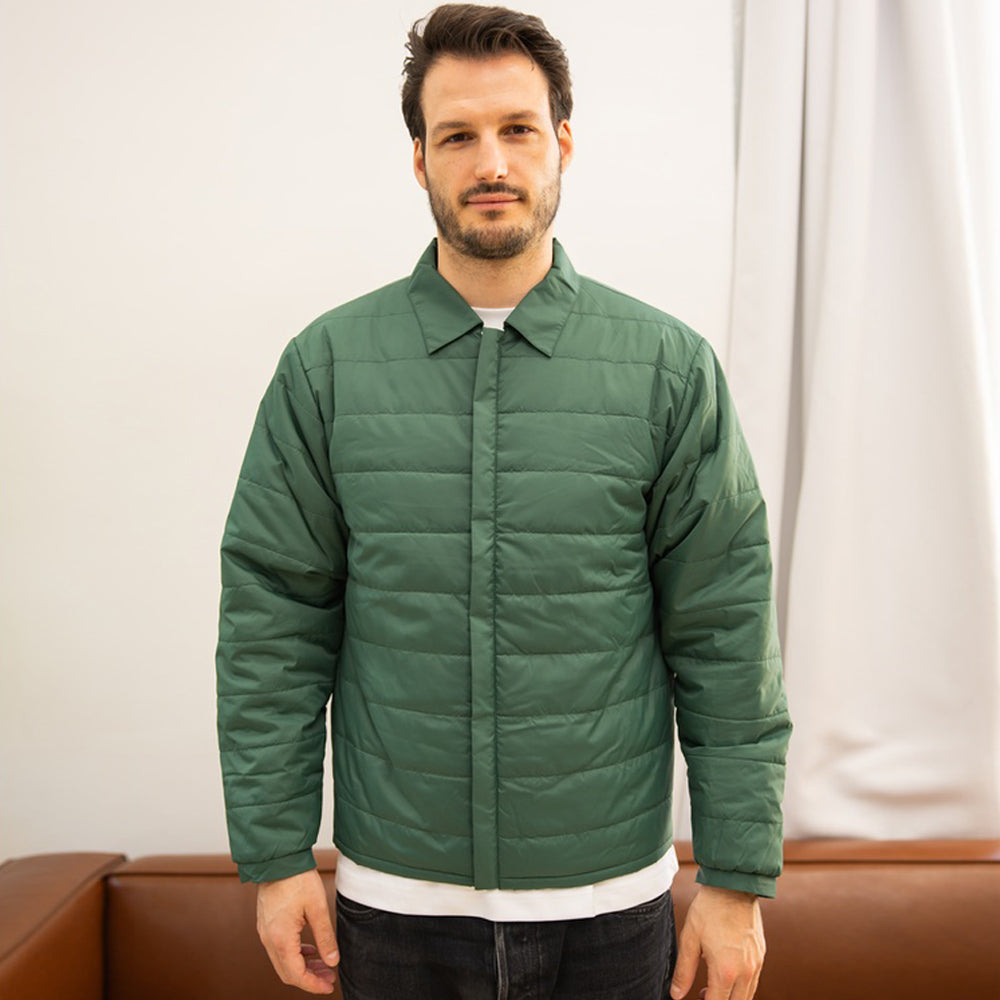 Airman Puff Jacket - Forest Green