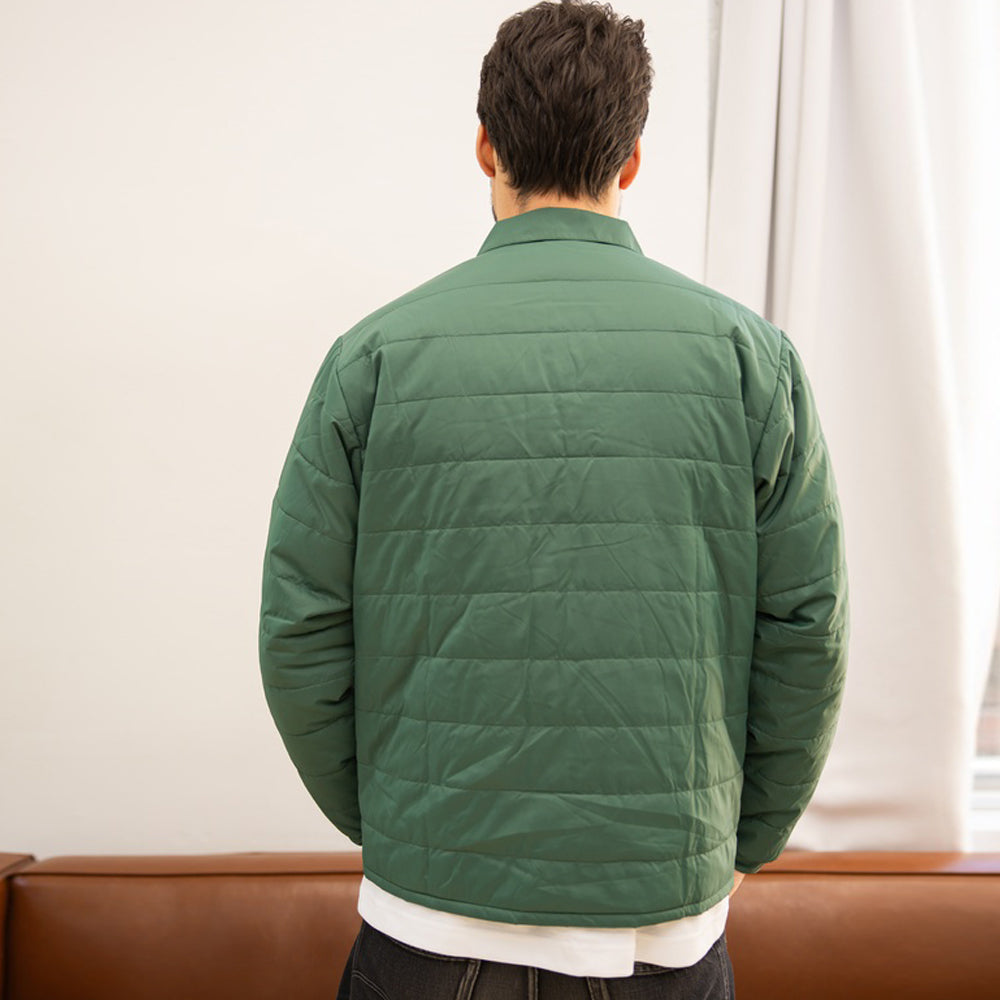 Airman Puff Jacket - Forest Green