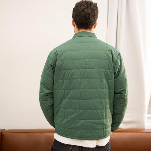 Airman Puff Jacket - Forest Green