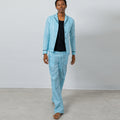Pilot Jacket & Co-Pilot Pant Set - Ice Blue