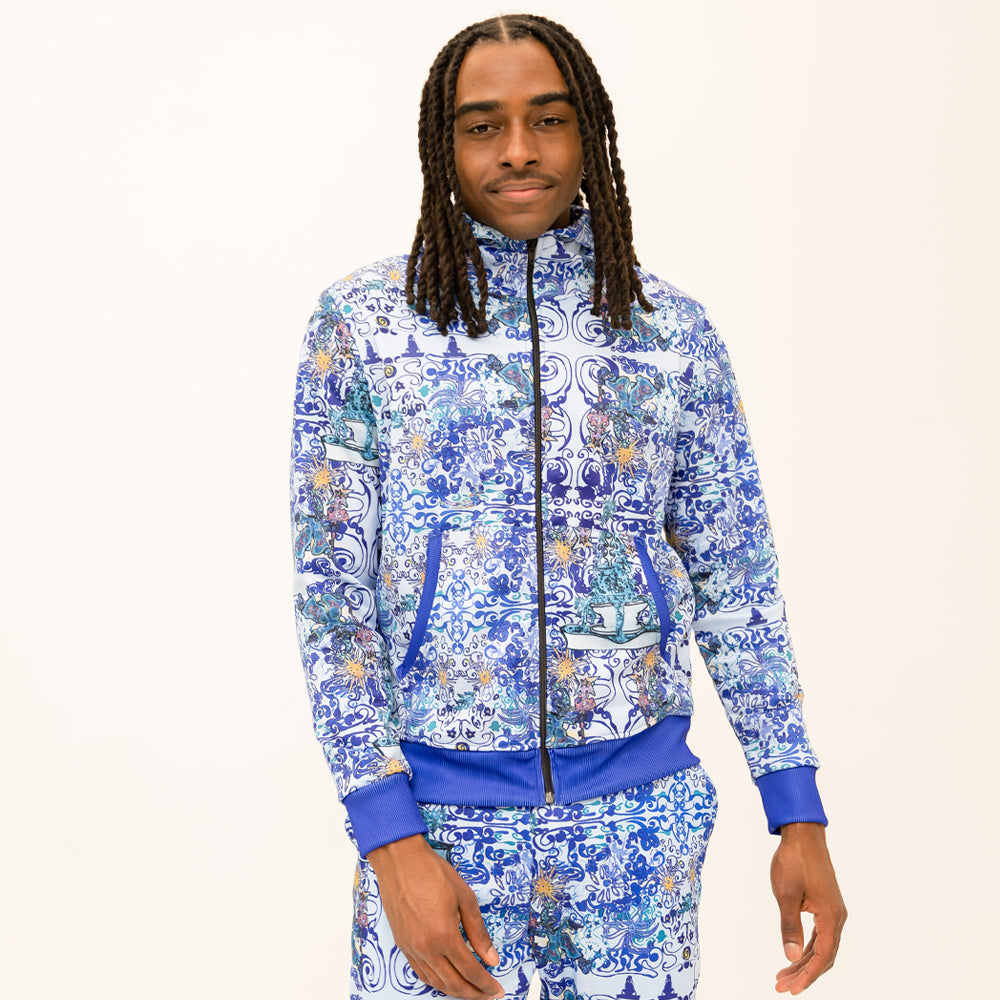 Zip Hoodie - Blue Viewlixer