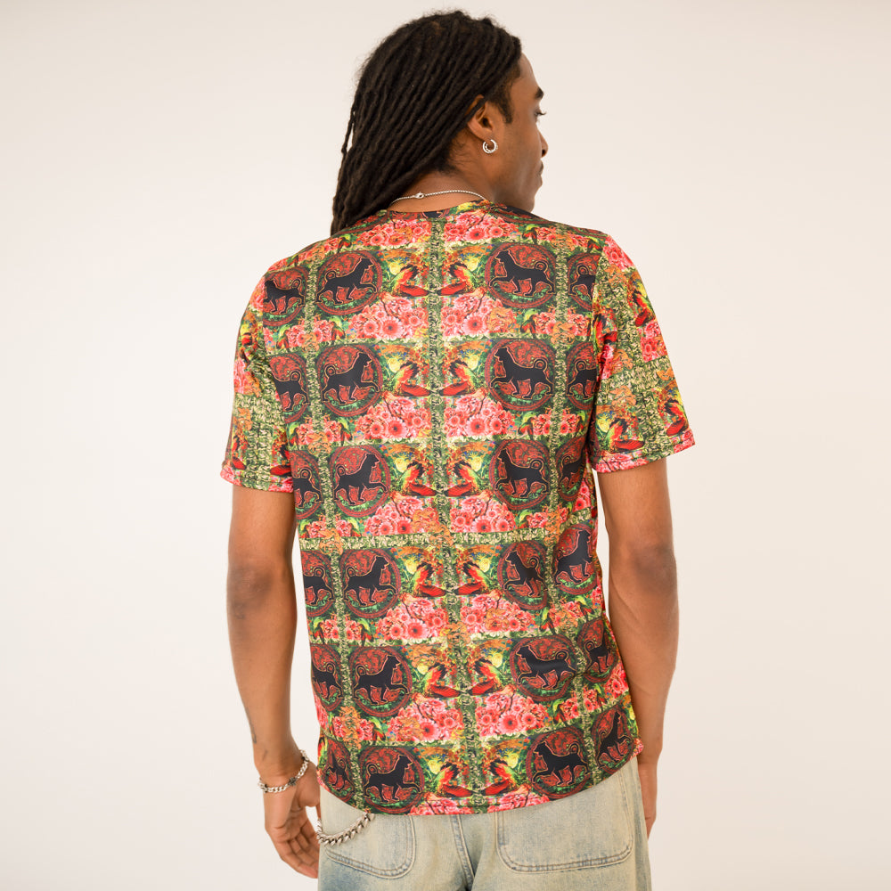 Short Sleeve T-Shirt - Hummingbird & Panther