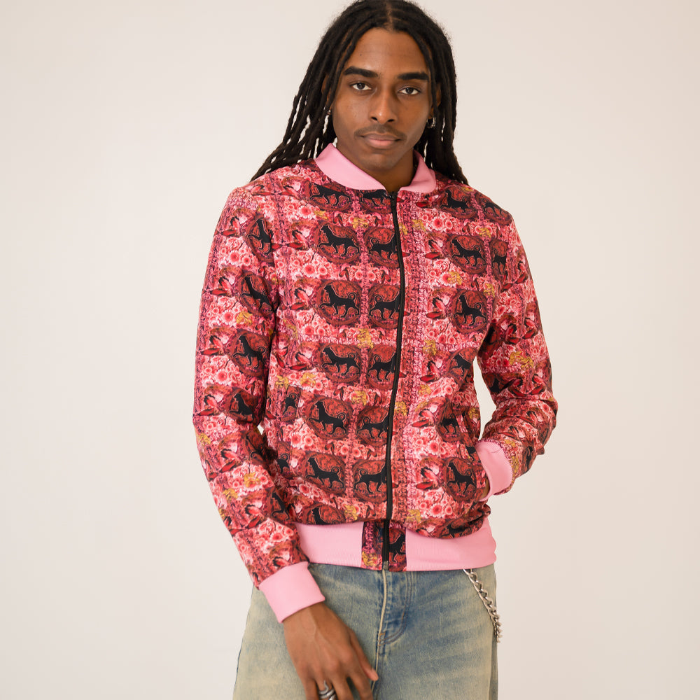 Varsity Jacket - Pink Experiment