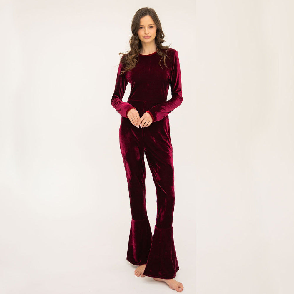 Ruby Catsuit - Burgundy / Claret