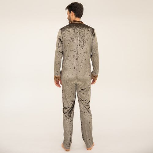 Aviator Jumpsuit - Pale Gold / Gold