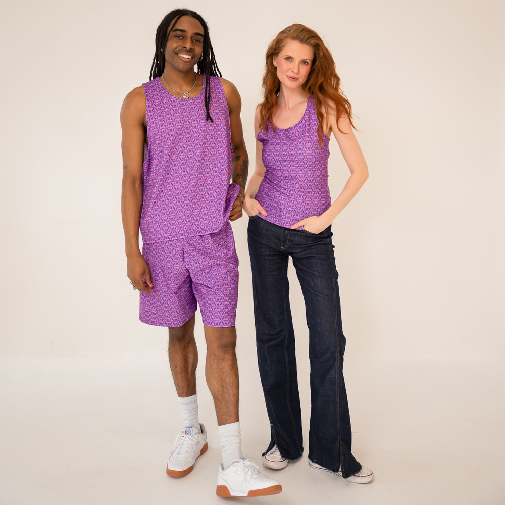 Shorts - Purple Crystal