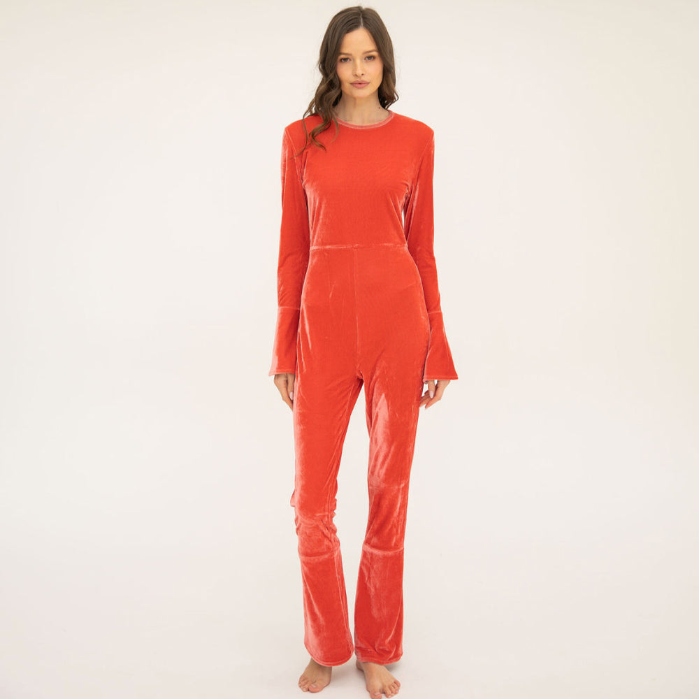 Emily Catsuit - Blush / Petal