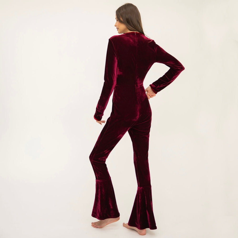 Ruby Catsuit - Burgundy / Claret