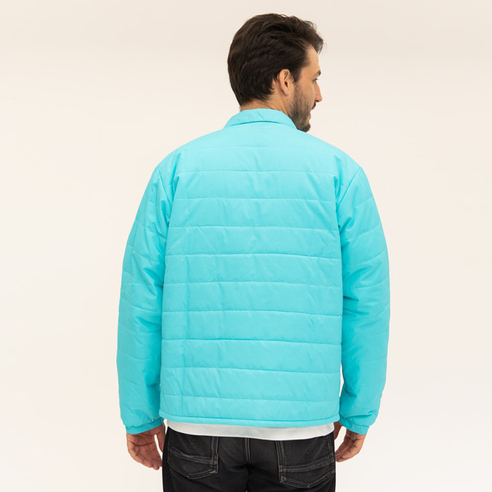 Airman Puff Jacket - Robin's Egg Blue