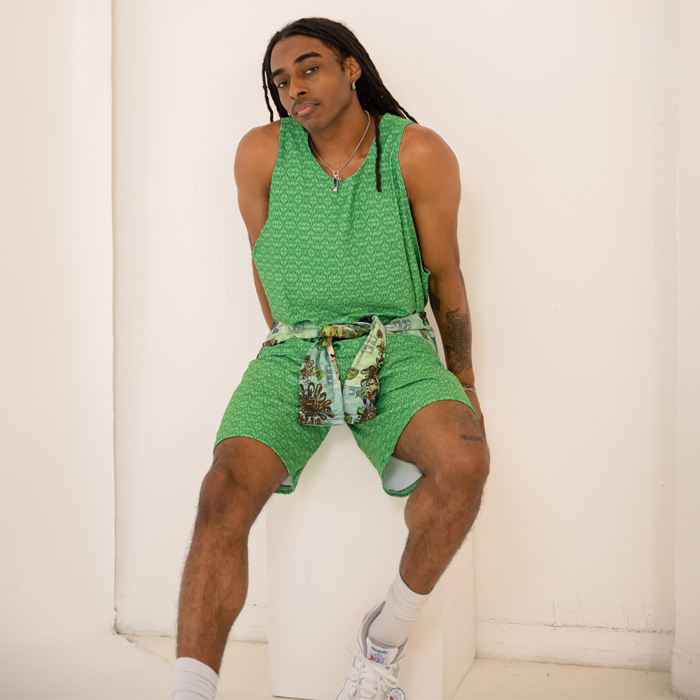 Shorts - Green Crystal