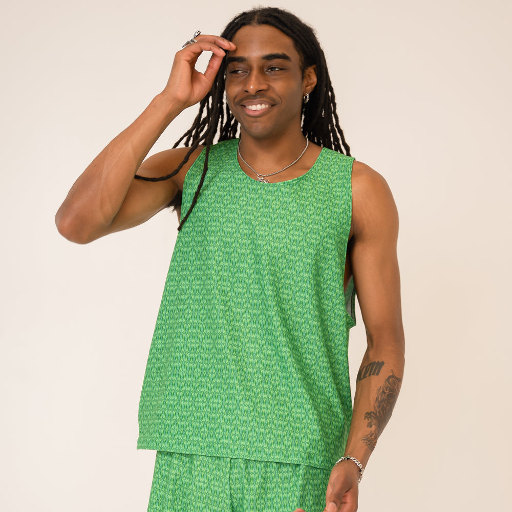Tank Top - Green Crystal