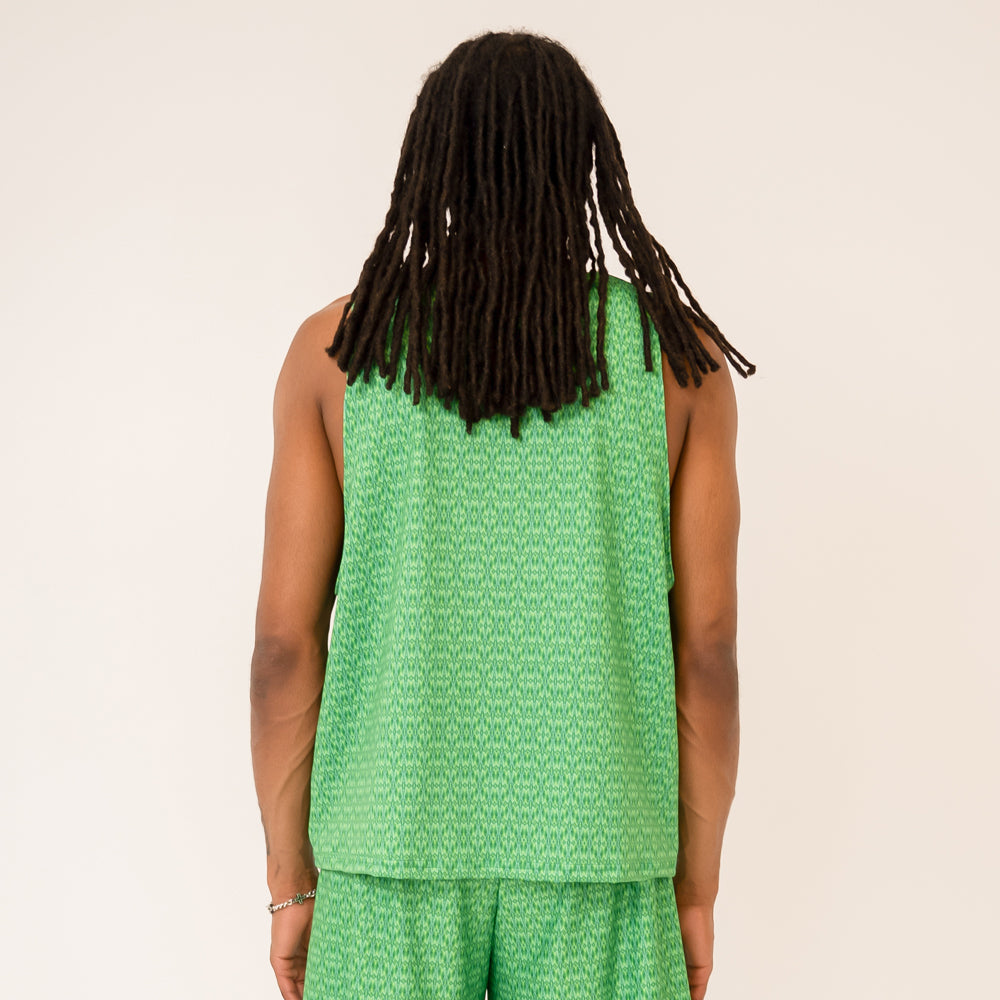 Tank Top - Green Crystal
