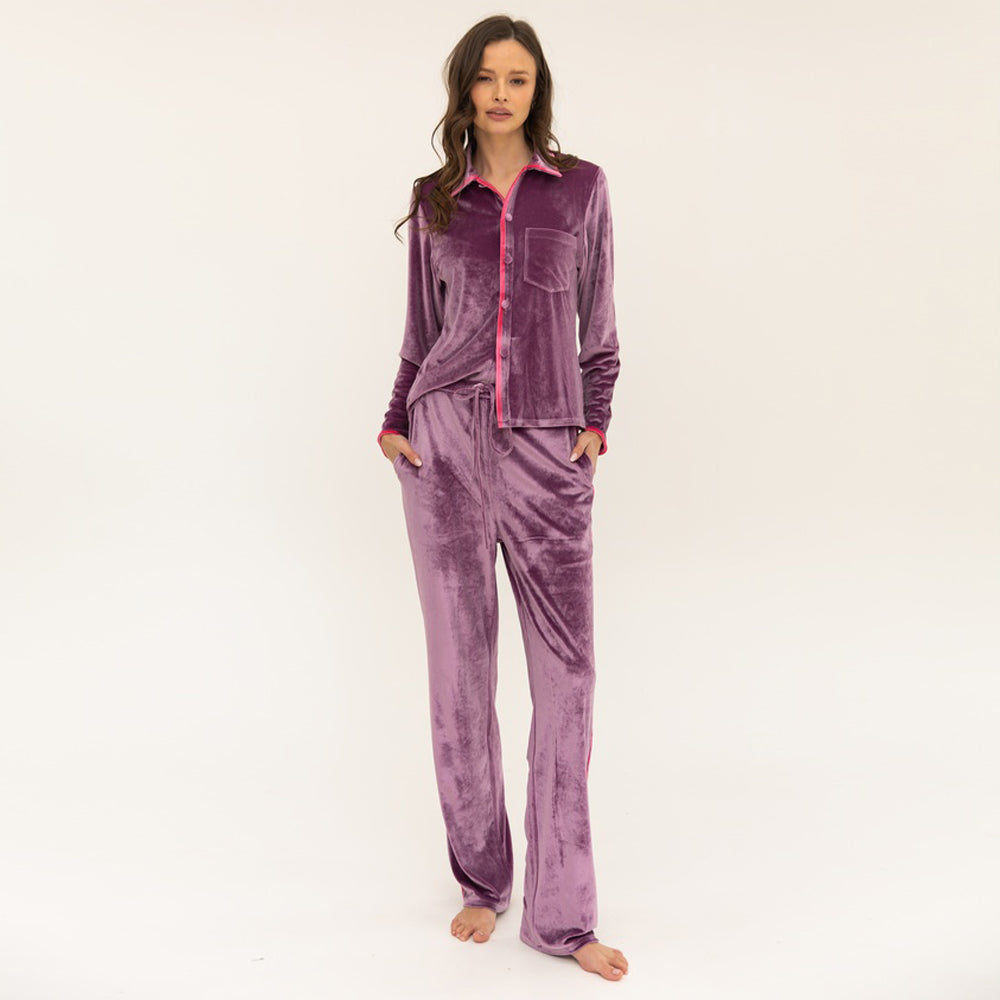 Molly Top & Pant Set - Lilac / Blush