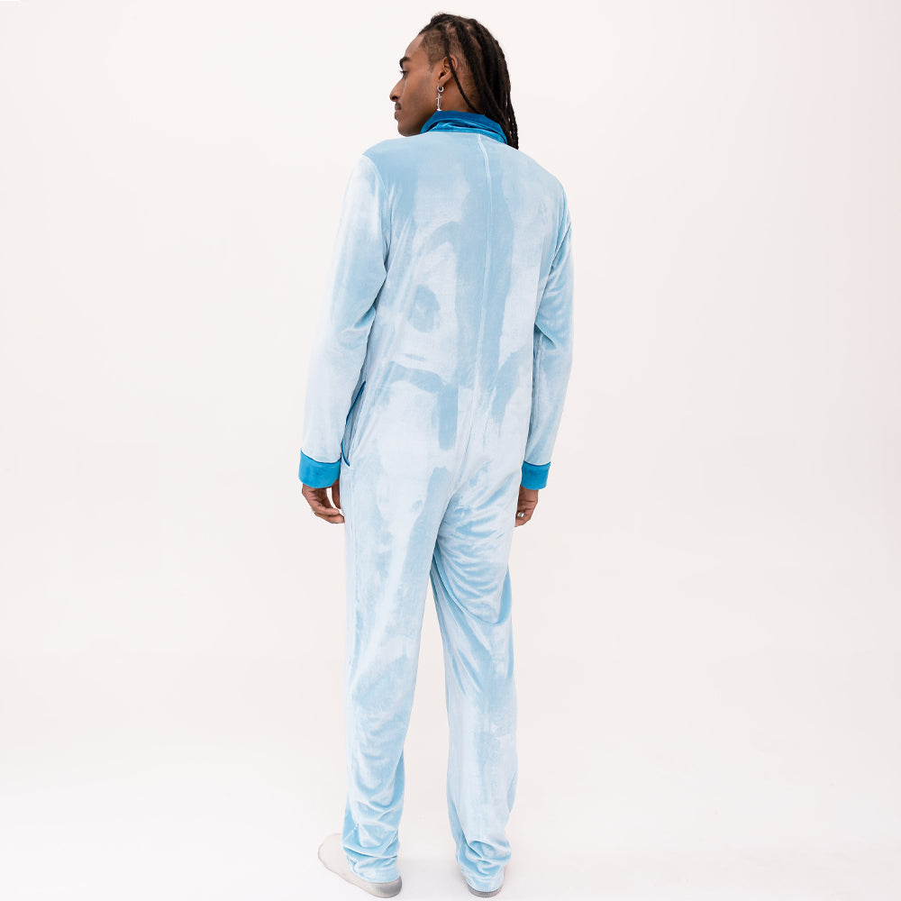 Aviator Jumpsuit - Tiffany Blue / Ocean