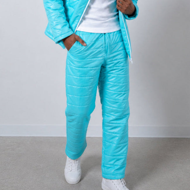 Airman Puff Pant - Robin's Egg Blue