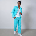 Airman Puff Jacket & Pant Set - Robin's Egg Blue