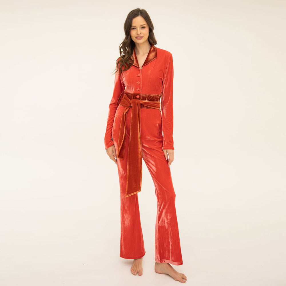 Lily Jumpsuit - Blush / Petal