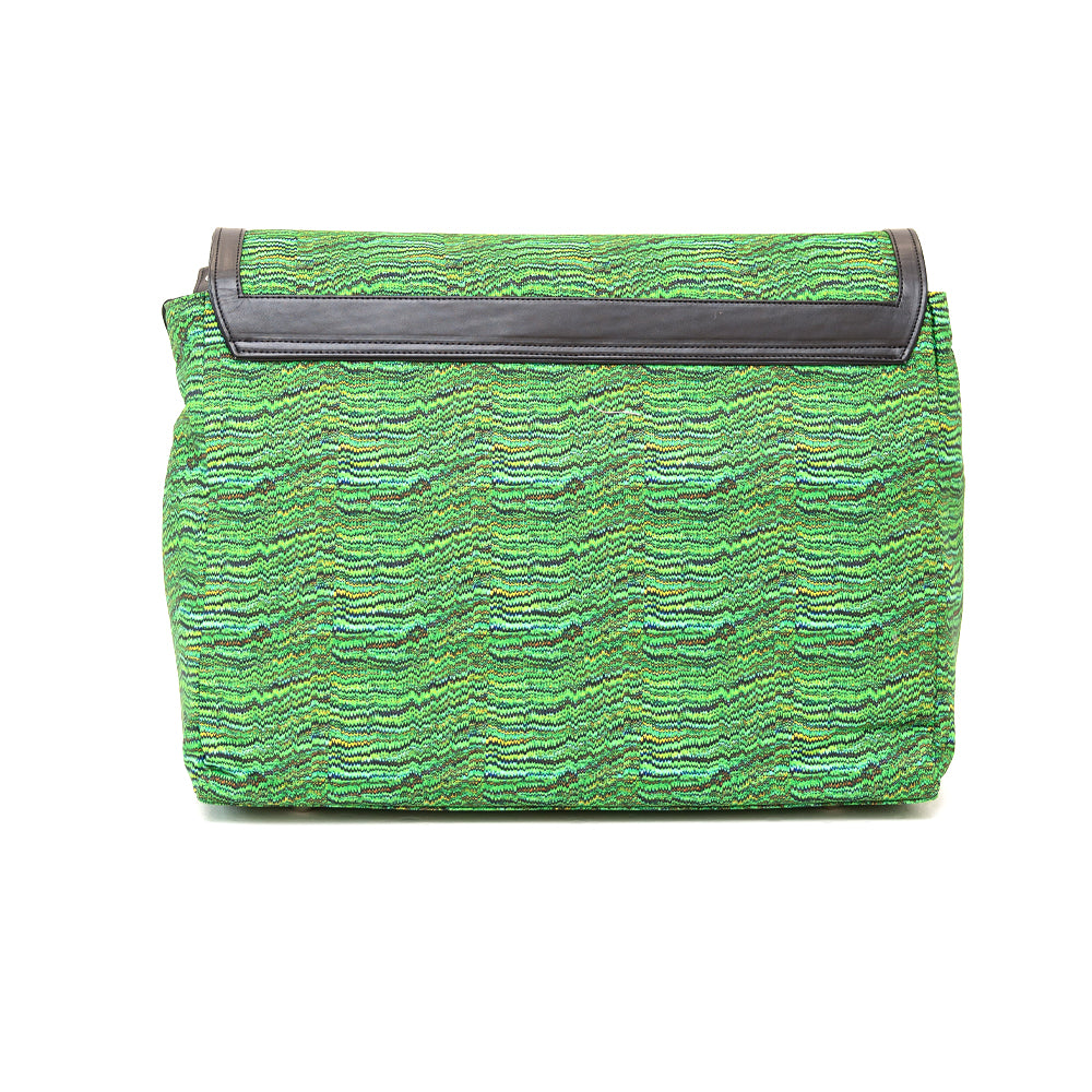 Mailman Bag - Green Marbled
