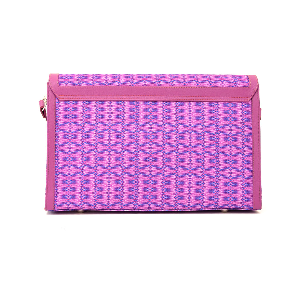 Messenger Bag - Purple Crystal