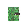 Passport Holder w/ Snap Closure - Green Marbled