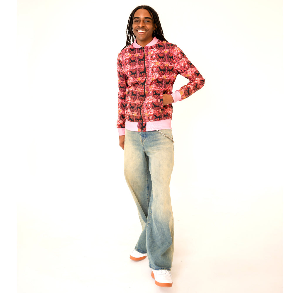Varsity Jacket - Pink Experiment