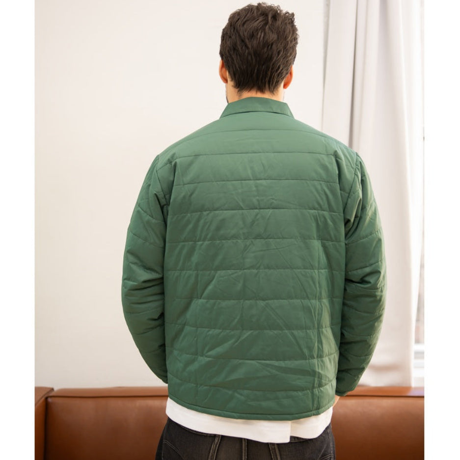 Airman Puff Jacket & Pant Set - Forest Green