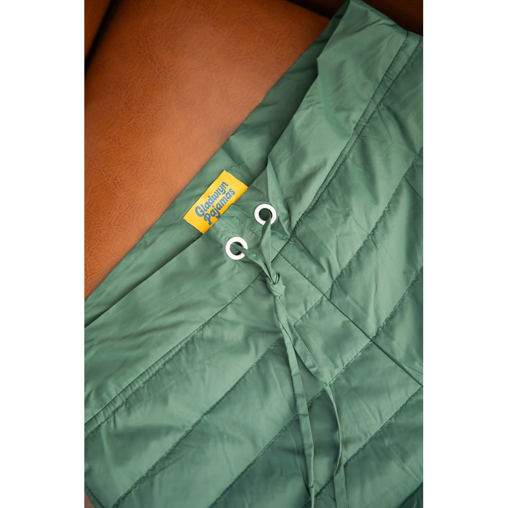 Airman Puff Jacket & Pant Set - Forest Green