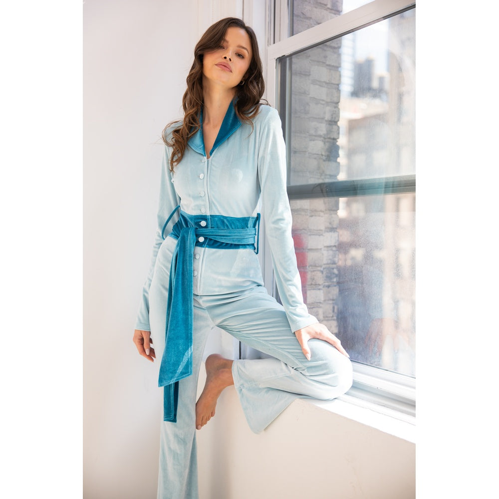 Lily Jumpsuit - Ice Blue / Ocean