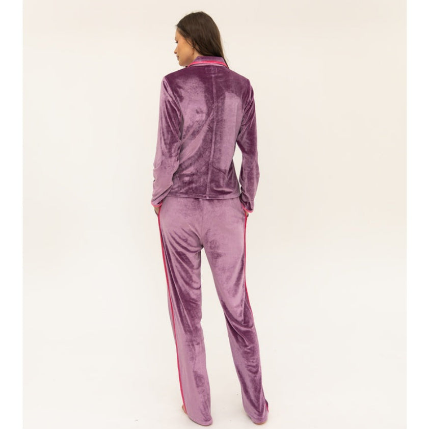 Molly Top & Pant Set - Lilac / Blush