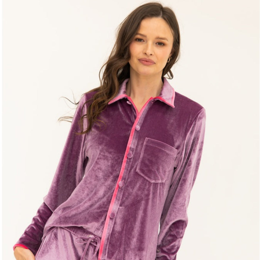 Molly Top & Pant Set - Lilac / Blush