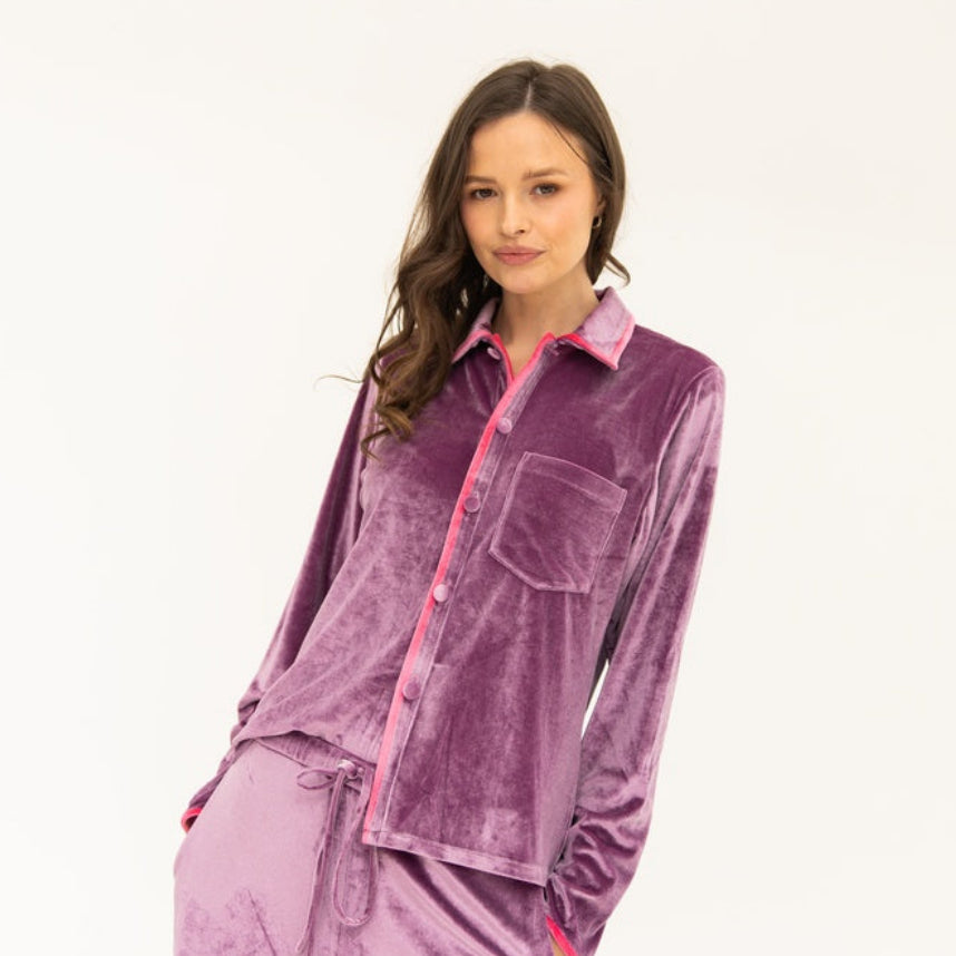 Molly Top & Pant Set - Lilac / Blush