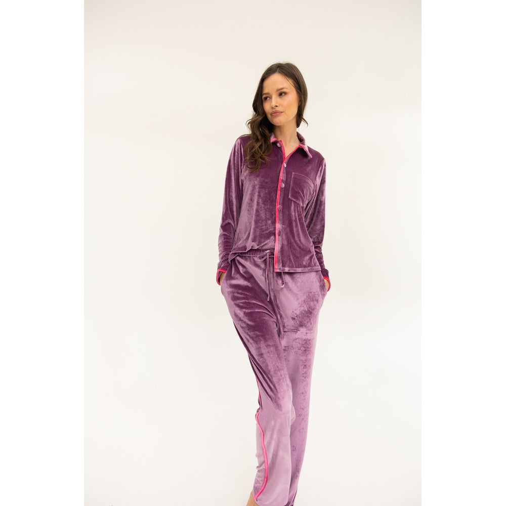 Molly Top & Pant Set - Lilac / Blush