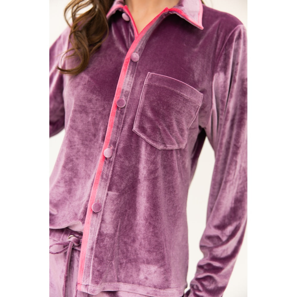Molly Top & Pant Set - Lilac / Blush