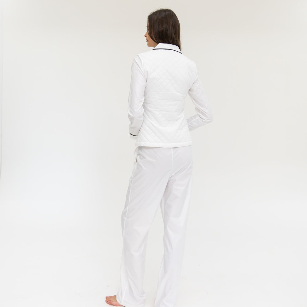 Jane Jacket & Pant Set - White
