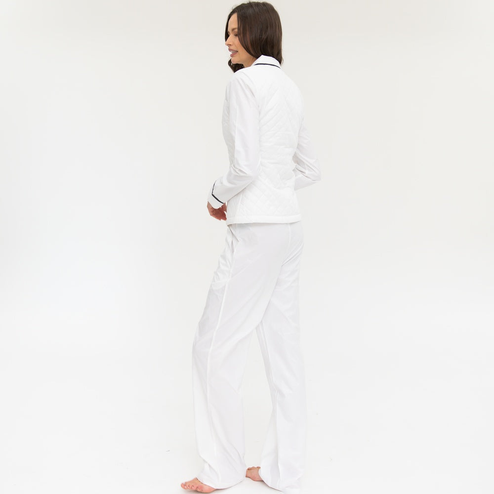 Jane Jacket & Pant Set - White
