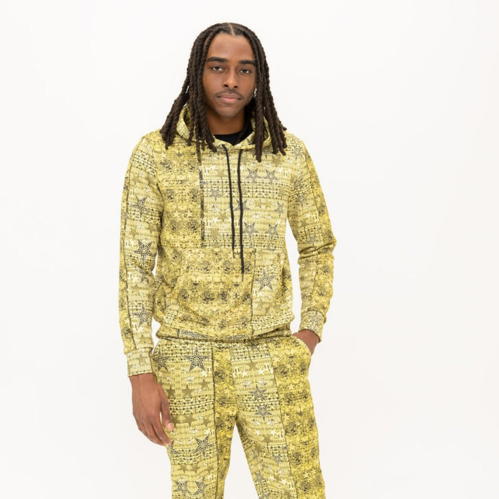 Pullover Hoodie - Gold Star
