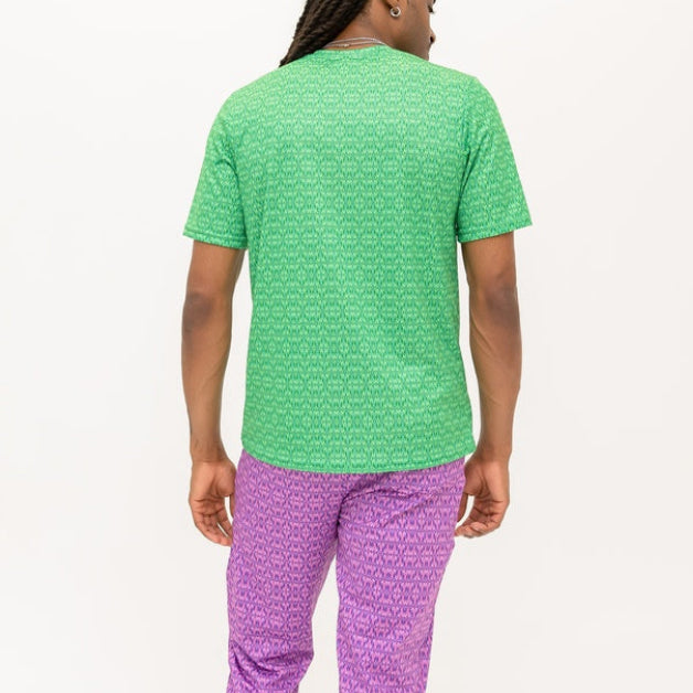Short Sleeve T-Shirt - Green Crystal