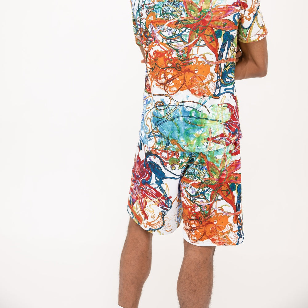 Short Sleeve T-Shirt - Bird Print