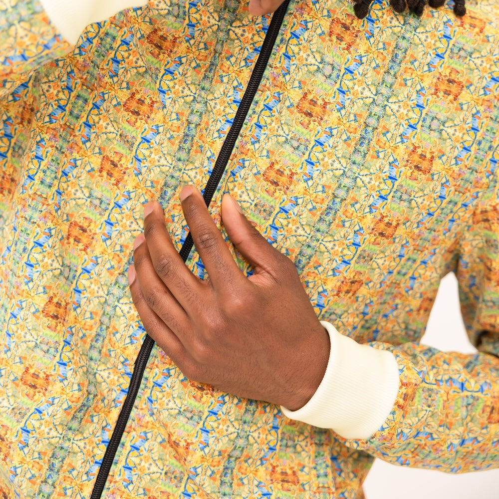 Varsity Jacket - Yellow Blue Horse