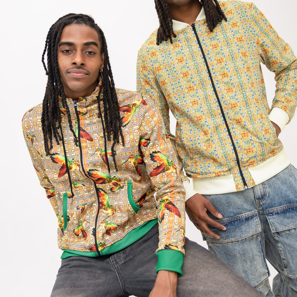 Zip Hoodie - Hummingbird Yellow