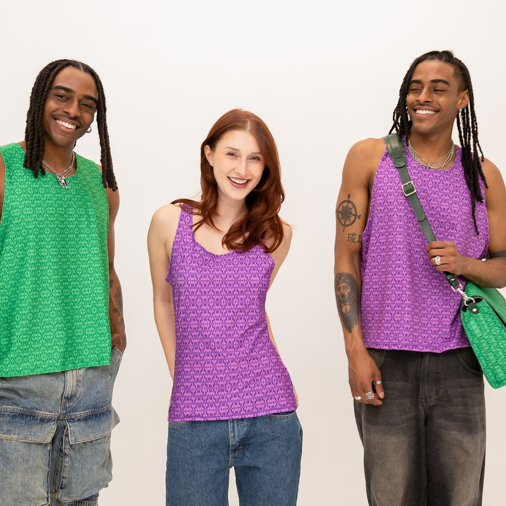 Tank Top - Purple Crystal