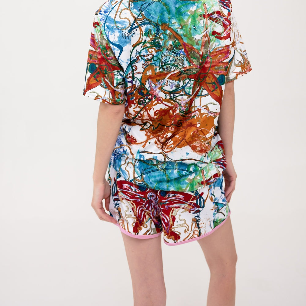 Shorts - Bird Print