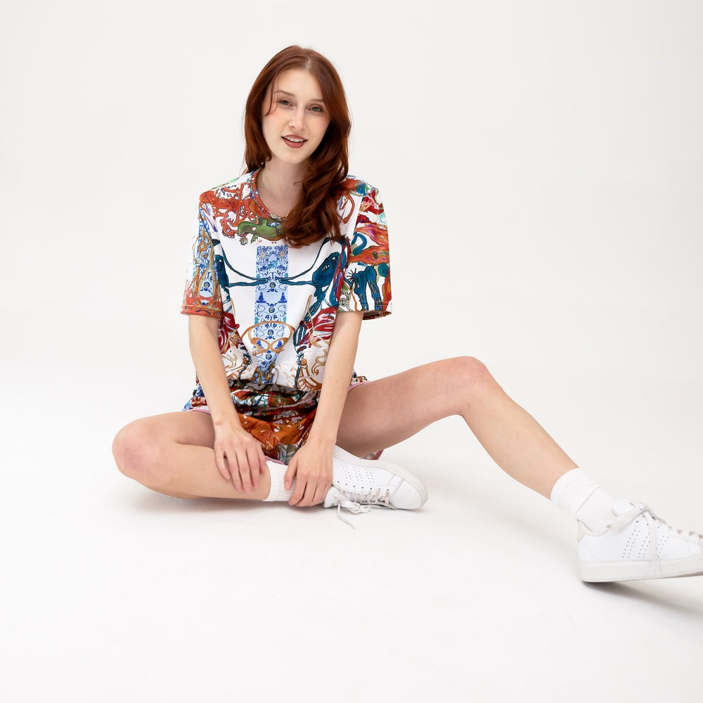 Shorts - Bird Print