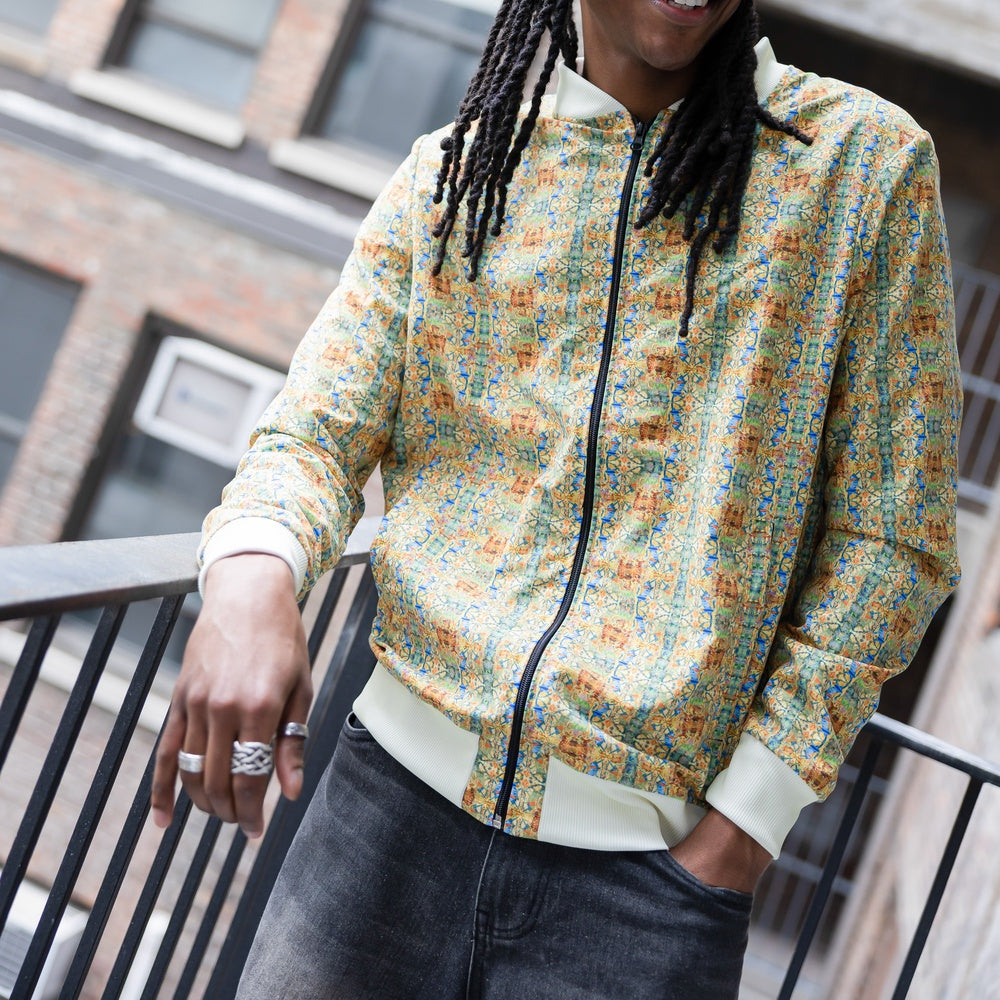 Varsity Jacket - Yellow Blue Horse